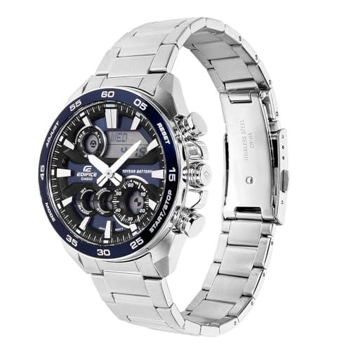 Image of Casio Edifice ERA-130D-2ADF Analog-Digital Blue Watch Men (ED713)
