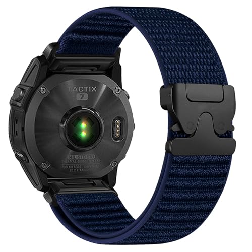 [�����ȓX] 20/22/26 mm�p���V���[�g�{�^���i�C���������O�ɓK���Ă���Garmin Fenix 8 47 mm 51 mm 7 7 X 6 X 5 5 X Plus/Enduro 3/Epix Pro Gen 2�o���h�N�C�b�N�u���X���b�g���p(A