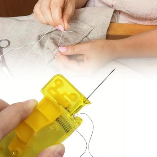 1 infila ago automatico, strumento per cucire a mano fai da te per inserire il filo, design per artigianato domestico e forniture per cucito
