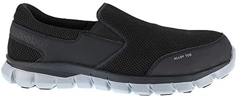 Reebok mens Sublite Cushion Work Safety Toe Athletic Slip-on Industrial Construction Shoe, Black, 10.5 US | Image 2