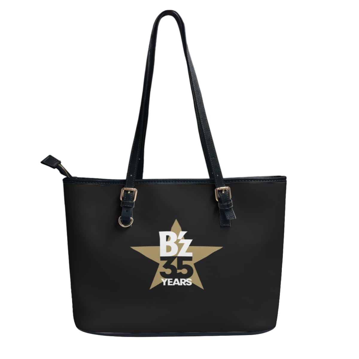 Amazon.co.jp: トートバッグ B'Z ロゴ レディース PU 革 手提げバッグ