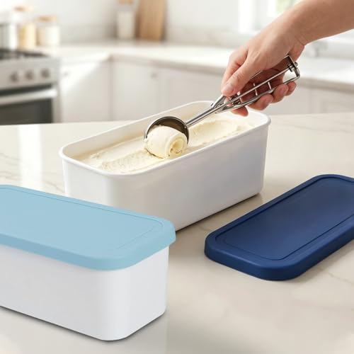 Récipient à glace 2l sans BPA boîte de conservation congélateur de qualité - 4