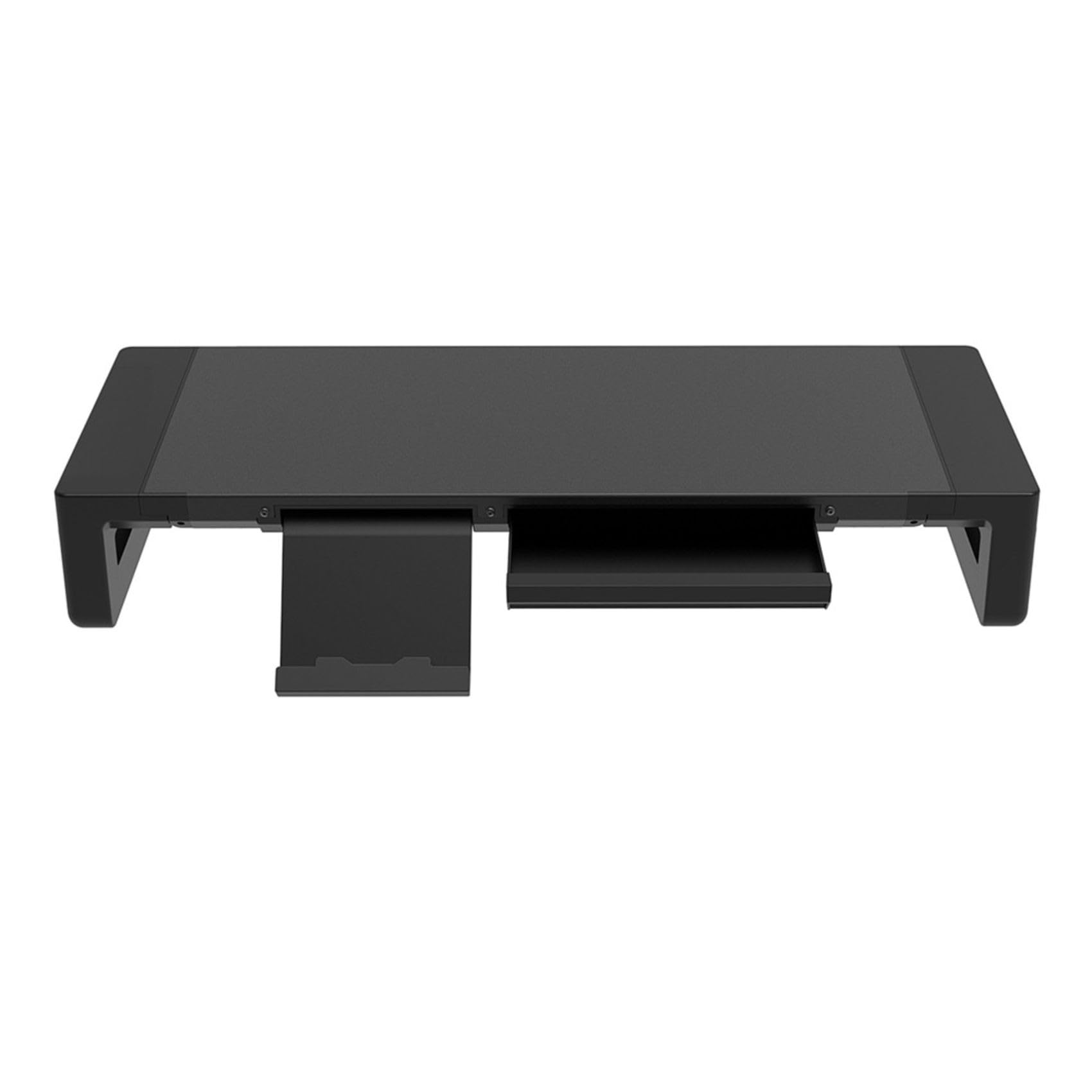 UDSKNV[KSL Computer Stand Monitor Stand Riser Desk Shelf Riser with Storage Drawer& Tablet Phone Support