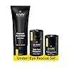 Lumin – No Baggage Trio – A skincare kit, Includes: Charcoal Face Wash Daily Detox, Daily Face Moisturizer & Dark Circle Defense Balm, Ideal for fine lines & dark circles, Suitable for all skin types