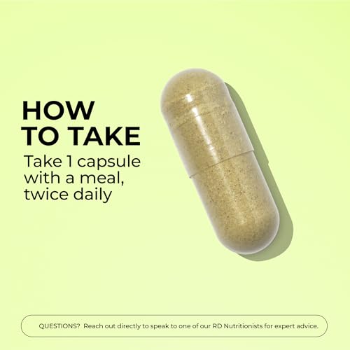 HUM Flatter Me Digestive Enzymes for Women & Men, Digestive Health Bloating Supplement with Ginger & Peppermint Leaf, Fast Acting Anti Bloat Pills Multi Enzyme for Debloating, Vegan, 60 Capsules - Image 7