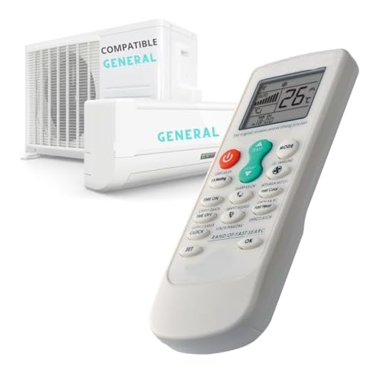 General - Mando Aire Acondicionado General - Mando a Distancia Compatible con Aire Acondicionado General