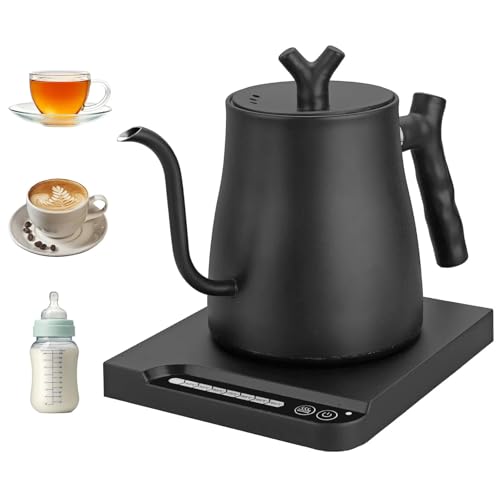 Tetera eléctrica inteligente cuello de ganso 1L 1000W
