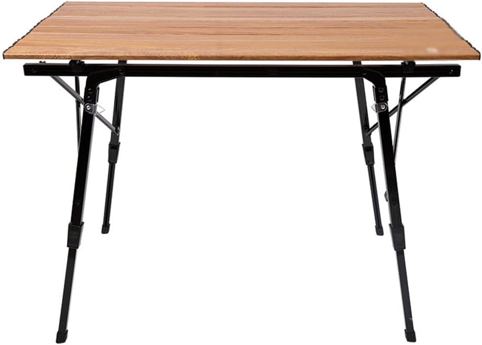 Outdoor Aluminum Alloy Folding Table Lightweight Camping Folding Table Adjustable Picnic Table