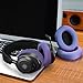 Ear Pads Replacement for SteelSeries Arctis Nova - Magic Mesh Fabric Earpads for Arctis Nova Pro Wired, Nova 1, 3, 4, 5, 7 Headphones - Made by GEVO Cushions with High-Density Foam - Purple