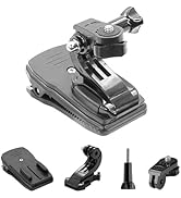 momerch Backpack Shoulder Strap Mount 360 Bag Clip Holder Attach with Quick Release Tripod Adapte...