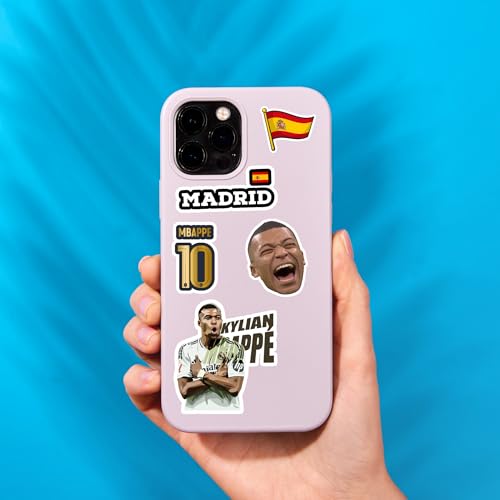 Image of Pack of 35 Random Kylian Mbappe Stickers for Laptop /Mobile /Mobile /Journal /Diary /Guiatar etc. (Pack of 35) (Kylian Mbappe)