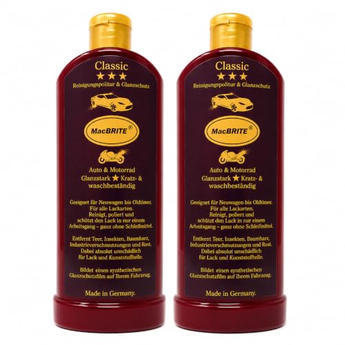 2er MacBRITE Autopolitur 2x 500ml MacBRITE