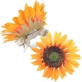 Pinces à rideaux tournesol : design tournesol classique, idéal pour la décoration de vos rideaux, pour un plus grand plaisir visuel