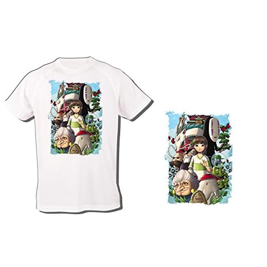 MERCHANDMANIA Camiseta A3 EL Viaje DE Chihiro Tshirt