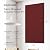 Olanglab Acoustic Panels 2 Pack, 48''x24'' Large Sound Panels, Fabric Wrapped Sound Proof Foam Panels for Walls, Sound Absorbing Panels for Recording Studio Acoustical Treatments (Burgundy)
