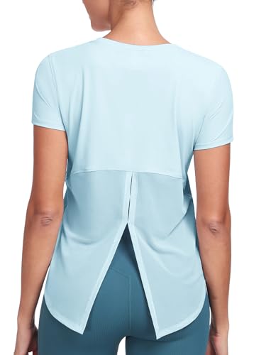 T-shirt de sport respirant anti-transpiration pour éliminer l'humidité en gym