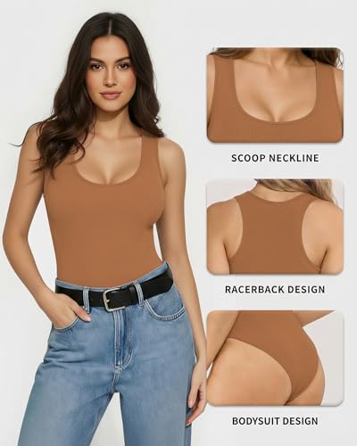 Image of Mangopop Women' Surplice Ruched Plunge Neck Deep-V Long Sleeve Bodysuit Jumpsuits