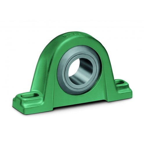 Dodge 033678 Pillow Block Plain Sleeve Bearing, Cast Iron, 11/2" Bore