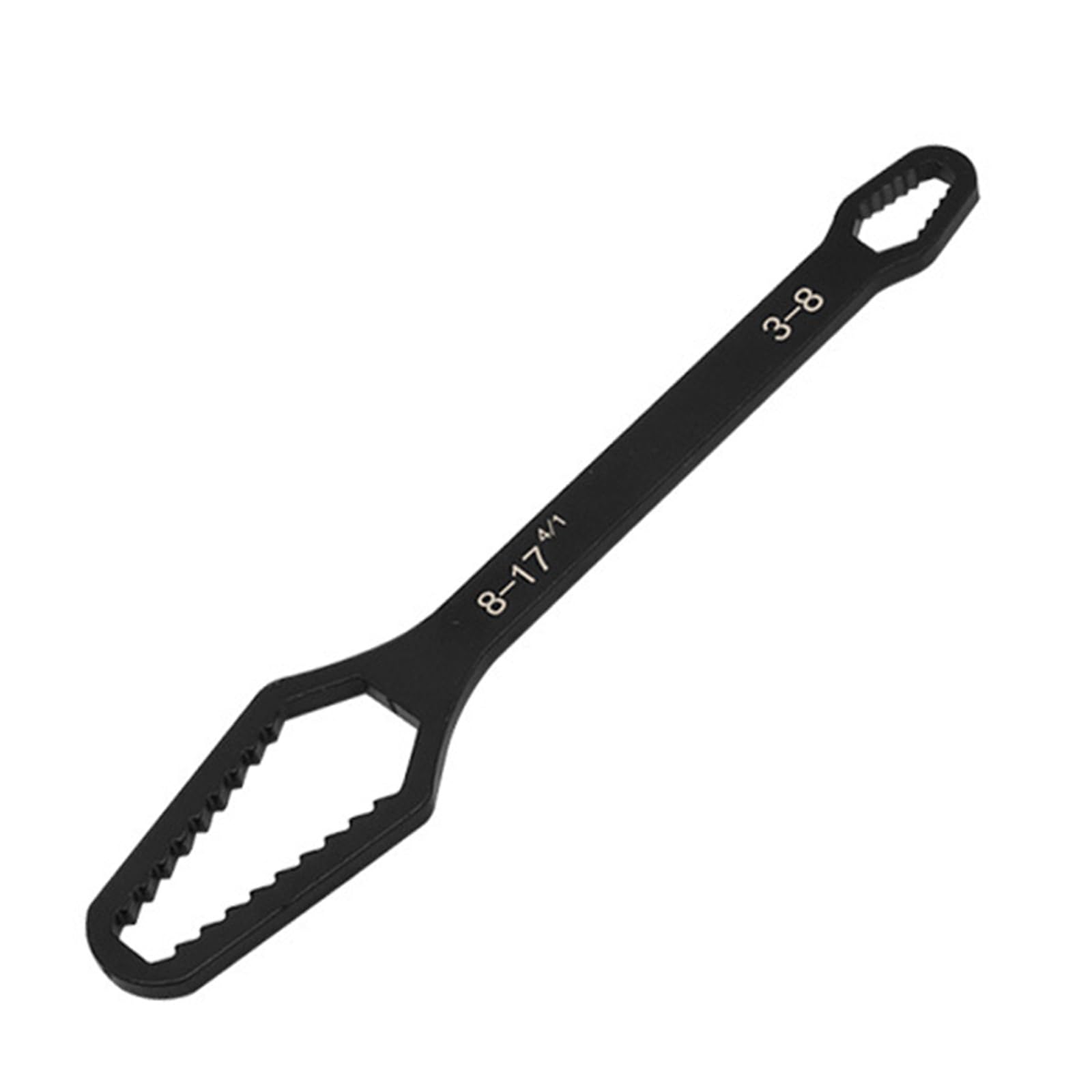 Torx Wrench Double-Ended Self-Tightening Adjustable Wrench Tool Multifunction Torx Wrench for 6-25mm/3-17mm Nut Torx Wrench