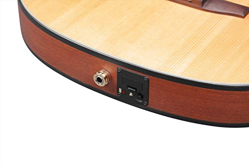 Image of Ibanez FRH10N Thinline Nylon Acoustic-electric Guitar - Natural