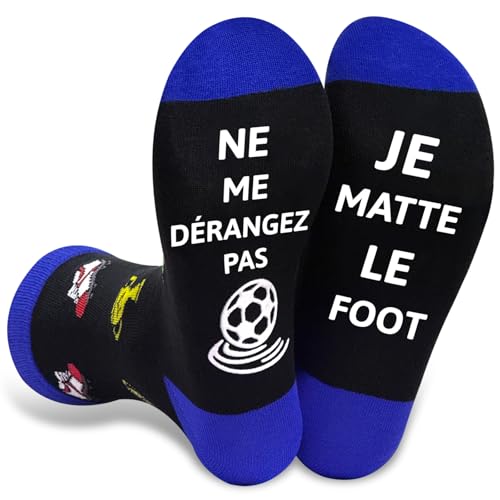 Chaussettes Humoristiques Homme 39-46 Drôles Coton De Sport...