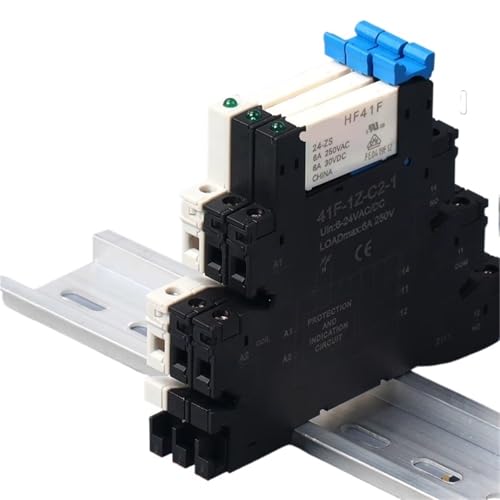 Module de relais mince pour rail DIN 41F-1Z-C2-1 12V 24V - 3
