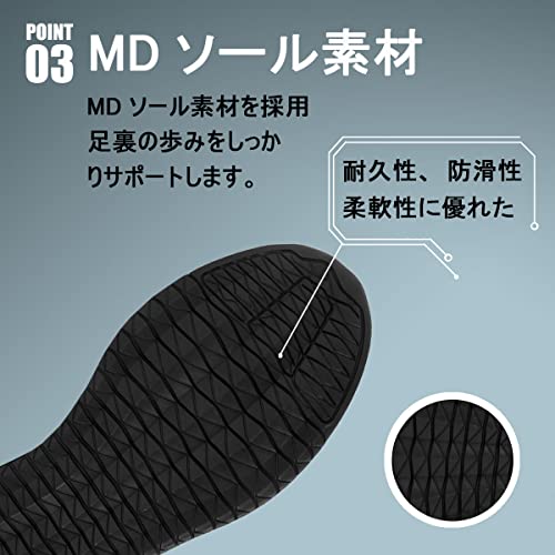[Kitlilur] スニーカー メンズ 軽量 ランニングシューズ 通