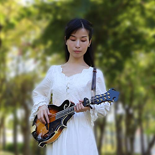 rayzm sangle de mandoline / mandoline Strap, bracelet en cuir avec dos en daim, ceinture en cuir de qualité pour… - Les Beatles, Paul McCartney, John Lennon, RIngo Starr, George Harrison rayzm sangle de mandoline / mandoline Strap, bracelet en cuir avec dos en daim, ceinture en cuir de qualité pour… – Image 4