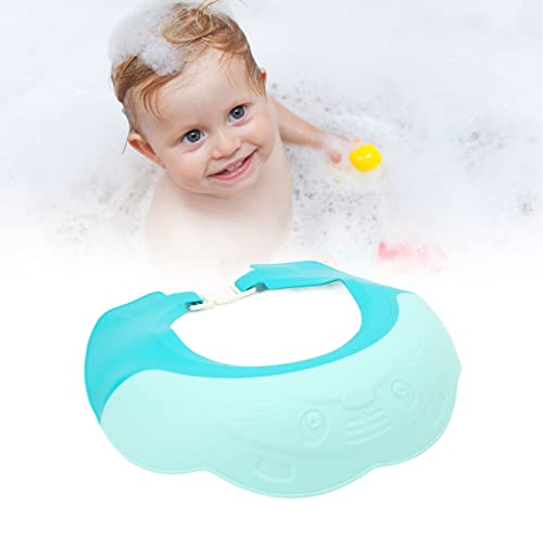 Protetor de Banho para Bebês Protetor de Cabelo para Lavar Crianças à Prova D'água Silicone Elástic