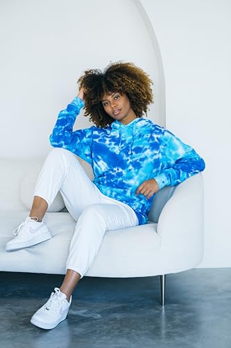 Image of Colortone Tie Dye Pullover Hoodies for Women and Men - Classic Fit Sweatshirts