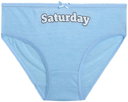 Girls' Underwear - 100% Cotton Bikini Briefs, 7 Pack (Size: 4-6X)4