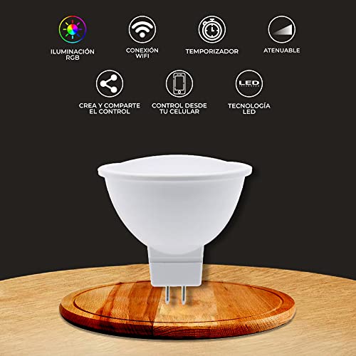 La Mejor Selección de Focos inteligentes con wifi - cinco favoritos. 18 Imagen adicional