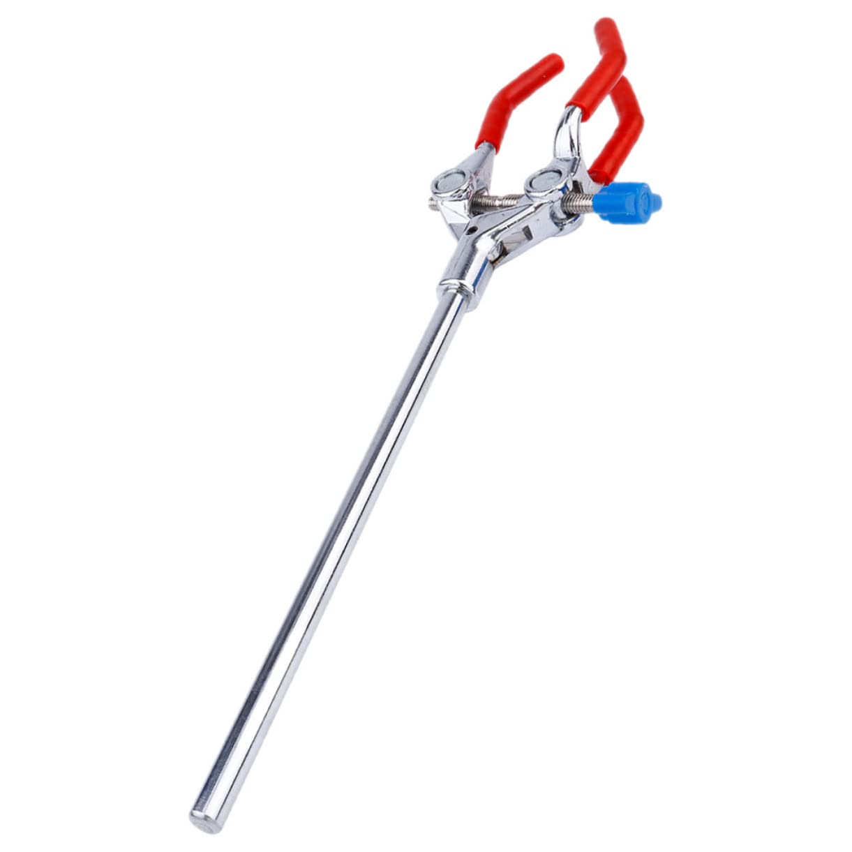 FELTECHELECTR Adjustable Flask Clamp Metal Flask Clamp Stand Lab Test Tube Beaker Clip Stainless Steel for Science