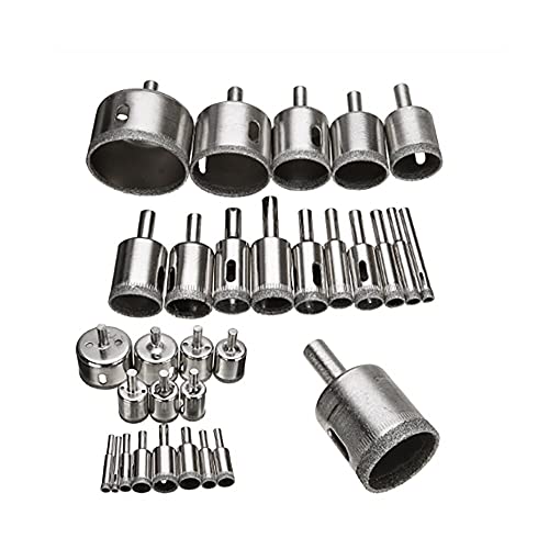 Set de 15 brocas diamantadas para azulejo y vidrio 6-50 mm miniatura 1
