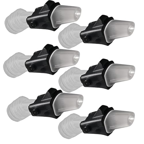 6 Pack Replacement Spout for Contigo Aubrey,Silicone Water Bottle Mouthpiece Replacement Lid Parts Mouth Piece Accessories for Contigo Water Bottle 14oz/20oz