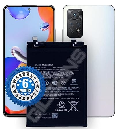 Image of Original BM5A Battery for Xiaomi Redmi Note 11 Pro 5G Battery with 6 Month warrenty**** (R00182)