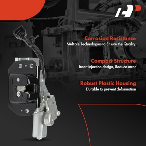 Image of A-Premium Trunk Latch Compatible with Ford | for Ford Flex 2009-2014, Rear Tailgate Lock Latch Actuator