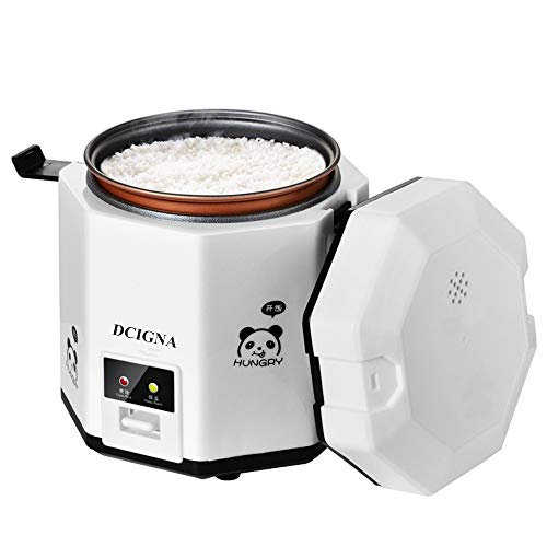 Comparison: Best Rice Cooker For 2 Persons 10 DCIGNA 1.2L Mini Rice Cooker, Electric Lunch Box, Travel, Small, Removable Non-stick Pot, Keep Warm Function, Suitable For 1-2 People - For Cooking Soup, Rice, Stews, Grains & Oatmeal