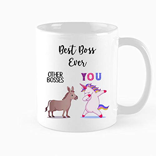 TAMDG GIFET Funny Coffee Mug, Best Boss Ever...
