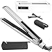 Lanxim Flat Iron Hair Straightener Digital Anti Static Ceramic Tourmaline Straighteners with LCD Display Tempe Control-MCH Fast Heat Flat Iron Professional 450F Salon Auto Shut Off Straightening Iron