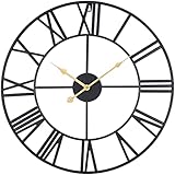 Batteriebetriebene Wanduhr: Benötigt eine einzelne AA-Batterie (nicht im Lieferumfang enthalten). Für eine längere Lebensdauer verwenden Sie bitte gewöhnliche Kohlebatterien anstelle von hochleistungsfähigen Alkalibatterien!