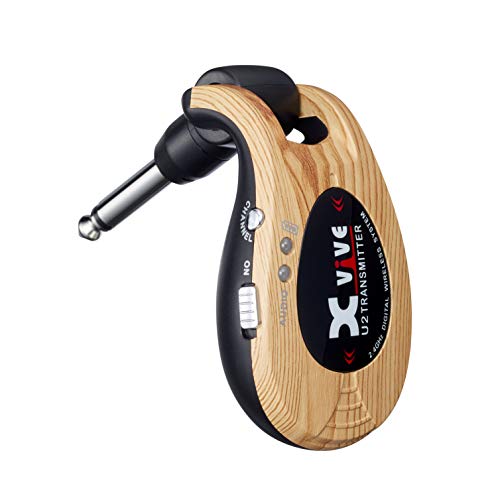Xvive U2 Wireless Guitar System Gold 2.4GHz Transmitter and Receiver for Electric Guitar Bass, Violin, Keyboard - Image 2