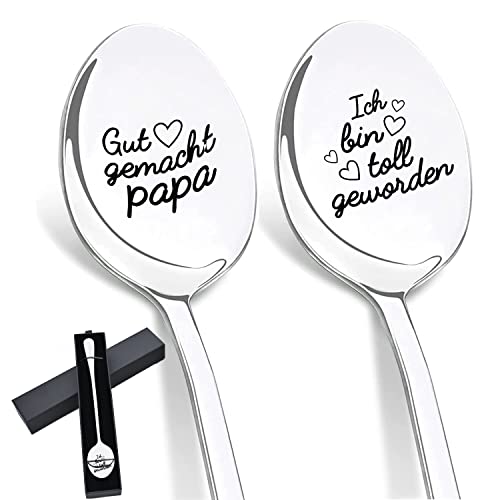 Löffel Mit Gravur - Persönliches Geschenk Für Mama & Papa