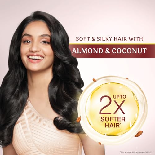 Image of Parachute Advansed Almond enriched Coconut Hair Oil with Vitamin E, 100ml|Nourishes & Softens Hair | Helps Control Hair Fall| Helps Promotes Hair Growth | Up to 2x Softer Hair|Non-Sticky Formula| Dermatologically-Tested Hair Oil | For Men & Women