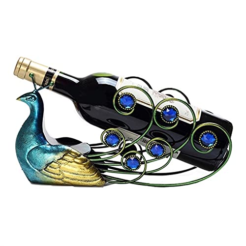 Soporte vino metal 1 botella para encimera YYDS