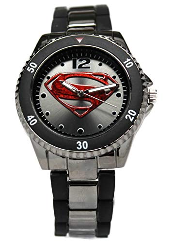 Superman Man of Steel Watch Gun Metal (MOS8006) Superman Man of Steel Watch Gun Metal (MOS8006)
