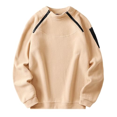 Pull homme intérieur velours vêtement chaud extérieur hivernal