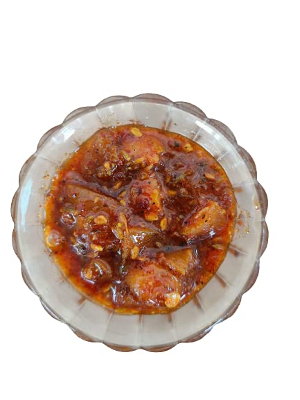 Image of Organic Anand Homemade Ayurvedic Lemon Pickle (40 Days Sun Dried) 500gram Nimbu ka Achaar, Flavourful, Delicious, Traditional Taste (Pack of 1)