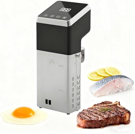 Sous Vide Cooker Kit, 1600W Immersion Circulator,Complete Sous Vide Machine Cooking Kit for Home Chefs and Beginners