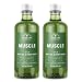Village Naturals Aches and Pains Muscle Relief Foaming Bath Oil and Body Wash 16 oz. 2 pack